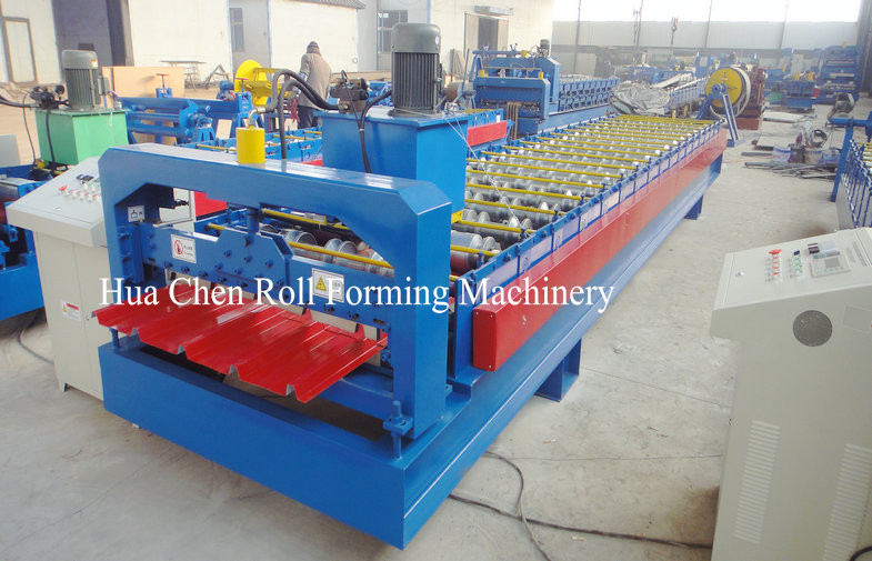 Reihen-Metalldach-Rolle Hydaulic-Blatt-17, die Maschine 380V 50Hz für