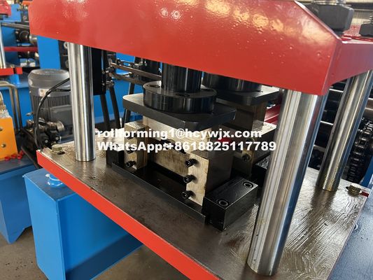 Zaunlatten-Rollformmaschine mit hydraulischer Schneide, SPS-Steuerung und 0,3-0,6 mm Materialstärke