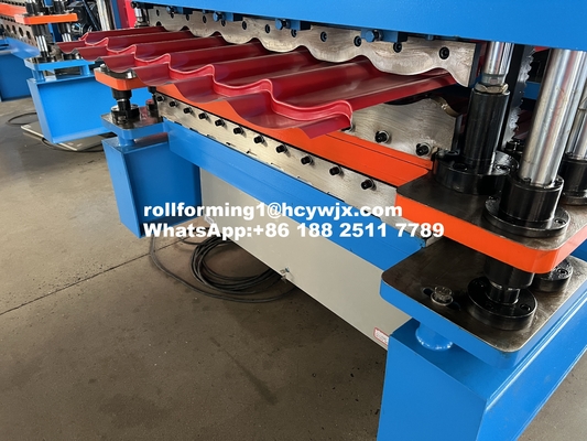 Doppelschicht-Kaltrollformmaschine mit C15- und TR10-113-Profil