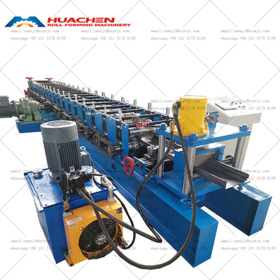 15 m/min Türrahmen-Rollformmaschine Hydraulik mit Motorpumpe und PLC