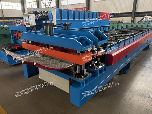 Zwei-in-ein-Bogen-Rollformmaschine für den Oman-Markt