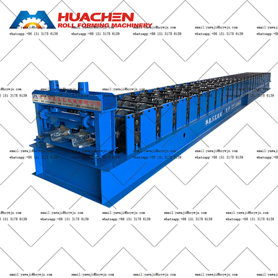 PPGI / GI Metall Stahl Fußboden Deck Formierung Maschine für 788mm