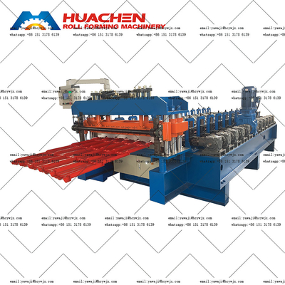 Automatische Metalldach verglaste Fliesenmaschine für PPGI / GI