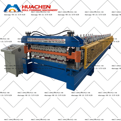 Hochproduktivität PPGI / GI Doppelschichtformmaschine