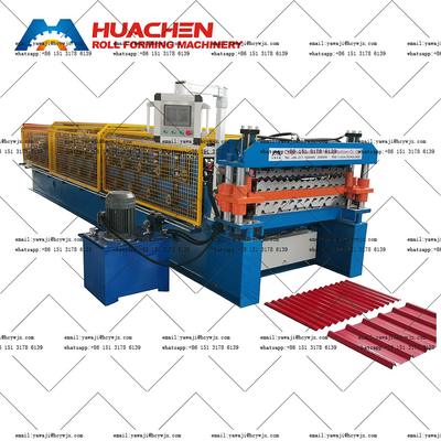 PPGI / GI Stahlprofil-Doppeldeck-Rollformmaschine