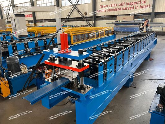 3 Phasen-Wandblech-Wandplatten-Rollformmaschine PLC-Steuerungssystem