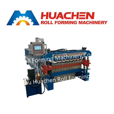 Maschine zur Herstellung von Metall-Stahl-Dachplatten