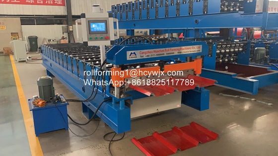 Aluzinc TR4/TR5/TR6 Metallblech-Dachrollenformmaschine