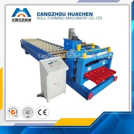 PPGI Farbige Glasfliesen Rollenformmaschine 380V 50HZ 3phase