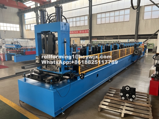 CE-Verstellbarer Breite Cz Purlin Rollformmaschine Geschwindigkeit 2-15 m/min