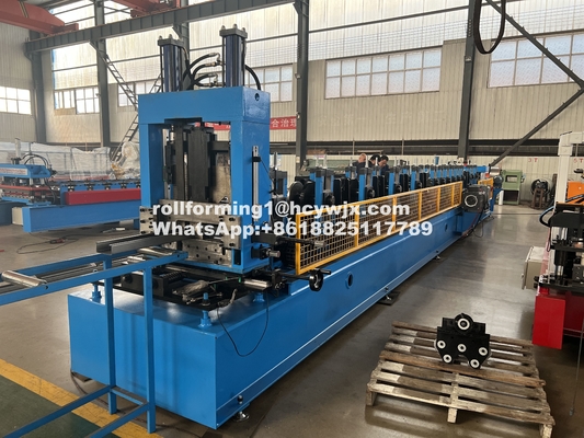 Ein-Klick-CZ-Purlin-Rollformmaschine mit Kettenantrieb