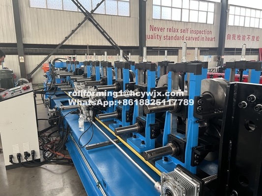 Ein-Klick-CZ-Purlin-Rollformmaschine mit Kettenantrieb