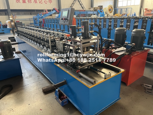 Online-Loch-Punching-Türverschluss Rollformmaschine Malaysia