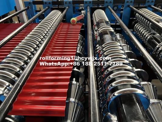 Automatische Kaltdoppelschicht-Rollformmaschine