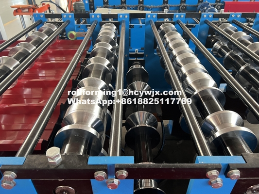 15-20 m/Min Doppelschichtformmaschine für Metalldachplatten