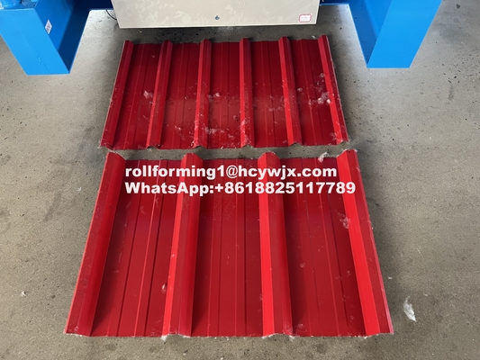 15-20 m/Min Doppelschichtformmaschine für Metalldachplatten