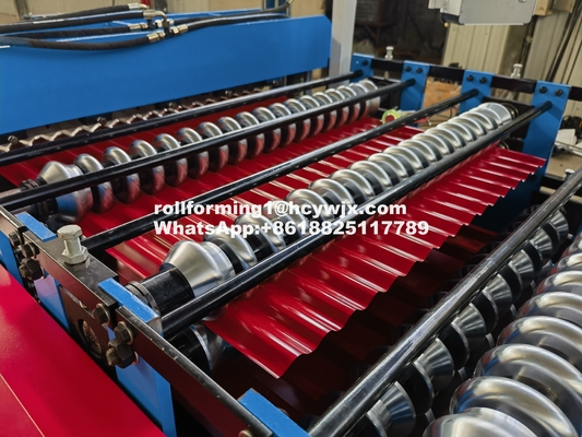 4 kW Rollenformmaschine mit Hauptwellen Durchmesser 70-80 mm
