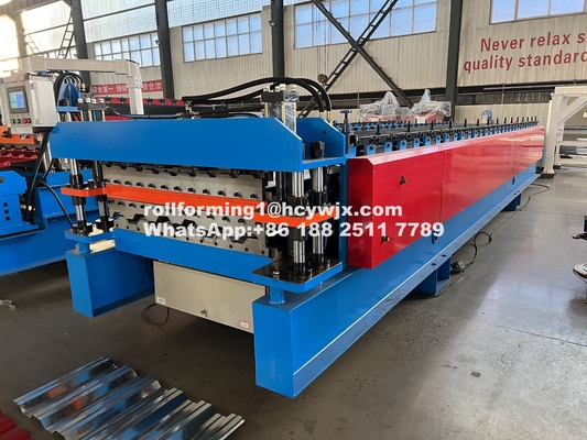 TR18/137 Hochleistungsmaschine zur Herstellung von Doppelschicht-Rollformmaschinen für Metalldachdecken