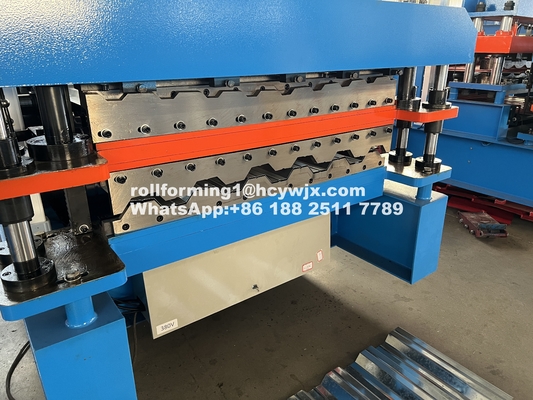 TR18/137 Hochleistungsmaschine zur Herstellung von Doppelschicht-Rollformmaschinen für Metalldachdecken