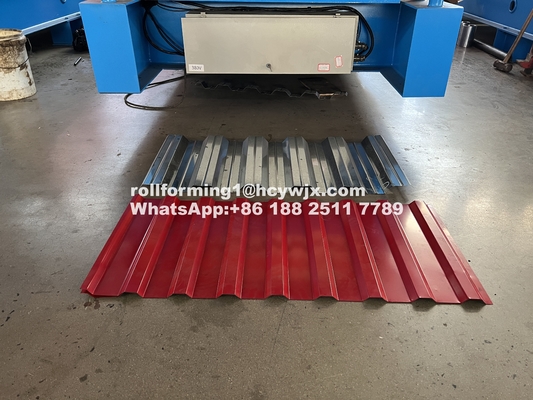 TR18/137 Hochleistungsmaschine zur Herstellung von Doppelschicht-Rollformmaschinen für Metalldachdecken