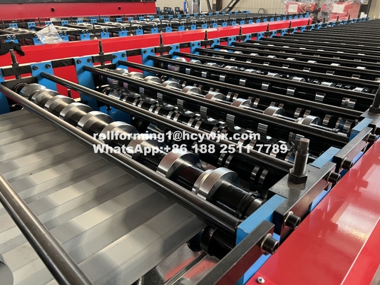 TR18/137 Hochleistungsmaschine zur Herstellung von Doppelschicht-Rollformmaschinen für Metalldachdecken