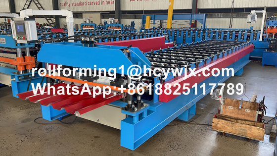 TP25/TP35/TP40 20 m/Min Wellrohlformmaschine für Dachbleche