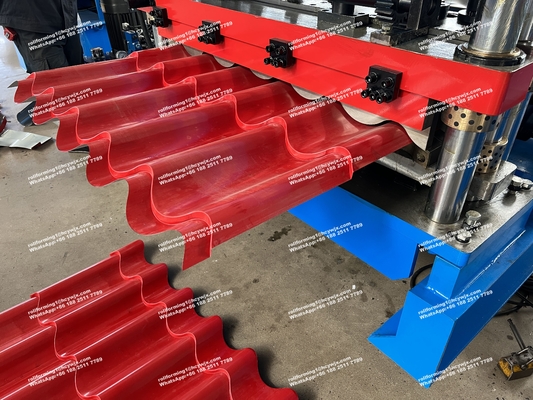 PPGI Farbstahl GI-Material für Glasfliesen-Rollformmaschine