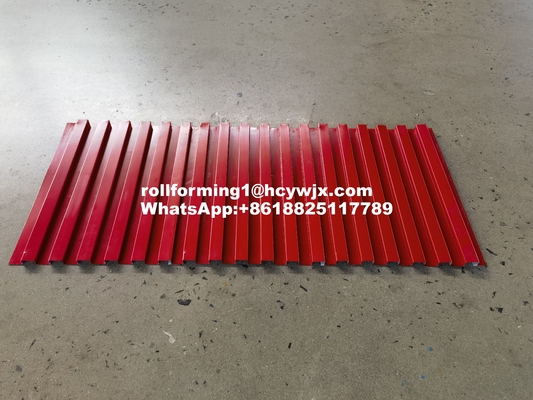 Trapezoide Metalldeckungs-Blatt-Rolle, welche die Maschinen-Dach-Platten-Rolle bildet Maschine bildet