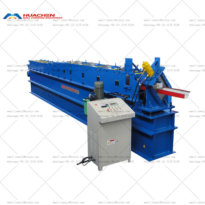 Cr12 Stahl hydraulisches Schneiden Gitter Rollformmaschine mit PLC-Steuerung