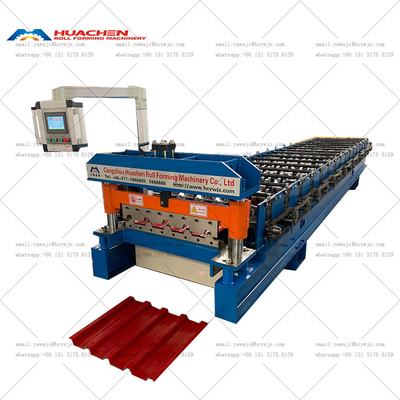 Trapezförmige Dachplattenformmaschine / Rollenformmaschine IBR-Dachplattenformmaschine