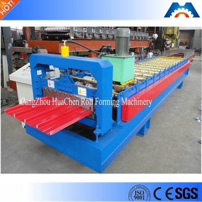 15 m/min Türrahmen-Rollformmaschine Hydraulik mit Motorpumpe und PLC