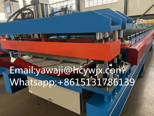 Metalldachrollenformmaschine für die Schnellproduktion 15 m/min 70 mm Schachtdurchmesser