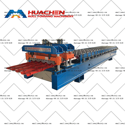Maschine zur Herstellung von Kettenantriebsblechen mit 18 Rollstationen