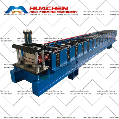PPGI / GI Material Long Span Roof Roll Forming Maschine mit 5,5 5,5KW Gesamtleistung