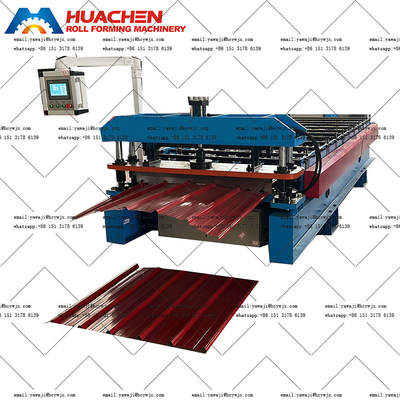 Anpassungsfähige Dachrollenformmaschine 380v 50Hz 3 Phasen