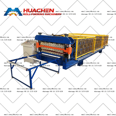 Aluminiumblech-Doppeldeck-Rollformmaschine