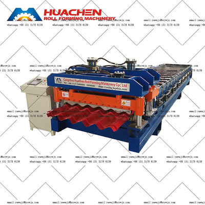 Aluminium-Metall-Dach-Verglasungsteile-Rollformmaschine