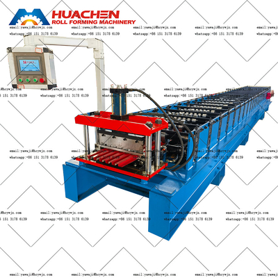 Großspann-Dachrollenformmaschine für 0,3-0,6 mm