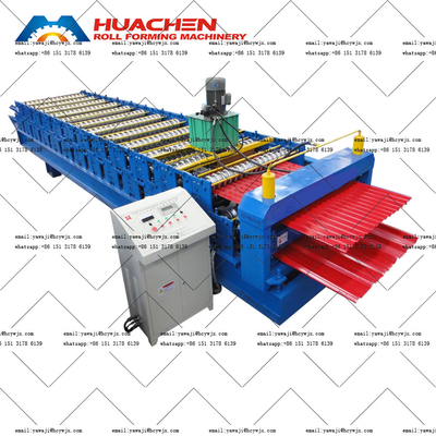 Doppeldeck-Rollmaschinen für das Metalldach