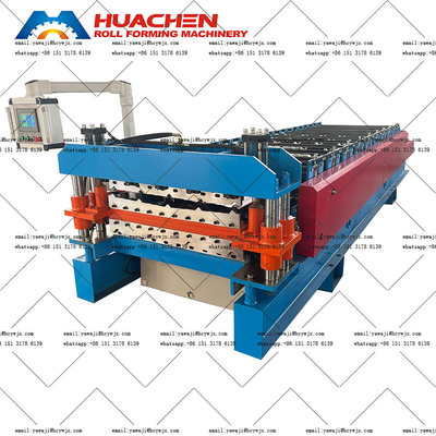Profi-Metall-Silo-Doppelschicht-Rollformmaschine