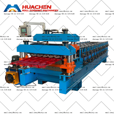 Doppeldeck Stahlrollenformmaschine