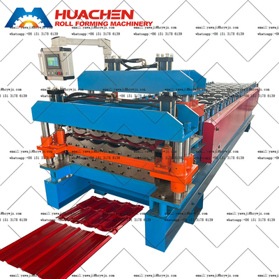 Doppelschichtformmaschine für Dachplatten für PPGI / GI