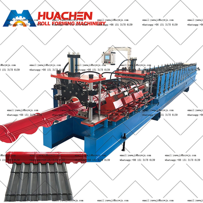 400mm 45# Stahl-Ridge Kappen-Rolle, welche die Maschinen-Dachplatte-Rolle bildet Maschine bildet