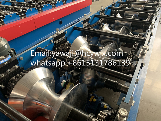 0.3mm - 0.8mm Ridge-Kappen-Rolle hoher Geschwindigkeit, die Maschine 380V 50HZ 3 bildet