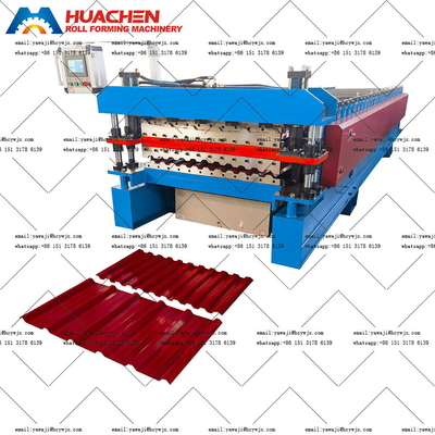 Maschine zur Verformung von Doppeldeckrollen