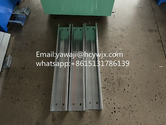 Touch Screen CEE-Purlin-Rolle, die Maschine mit 80mm Material bildet