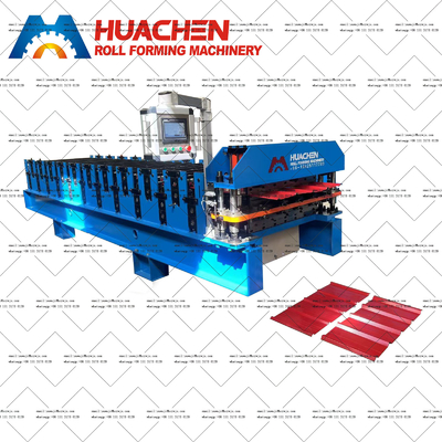 Doppelschicht-Dachrollenformmaschine mit Preis