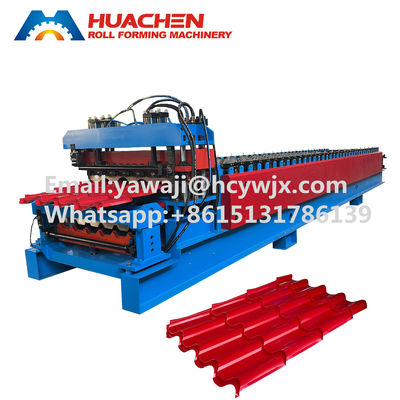 Doppeldeck-Rollformmaschine für Wandplatten