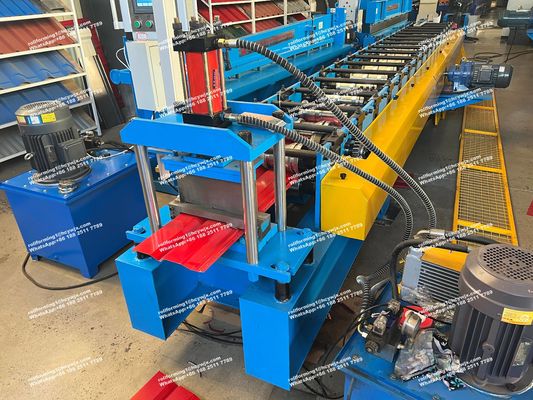 Hocheffiziente Wandplatten Rollformmaschine mit CE, PLC-Steuerung