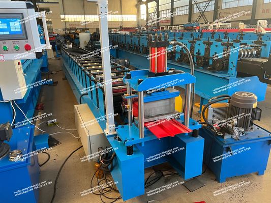 20 Steuerungssystem für Rollstationen PLC-Steuerung Kaltstahl Rollformmaschine für Wand
